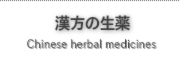 漢方薬生薬一覧