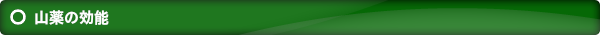 山薬の効能